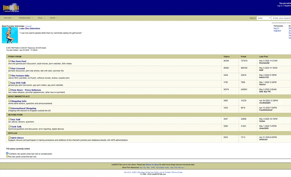 AdultDVDTalk screenshot