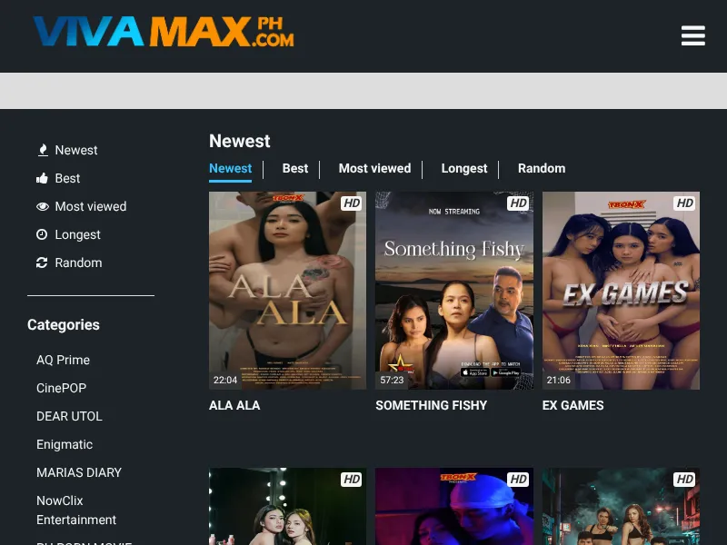 VivamaxPH official adult website with porn videos