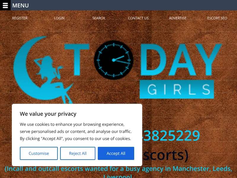 Todaygirls.co.uk official adult website with porn videos