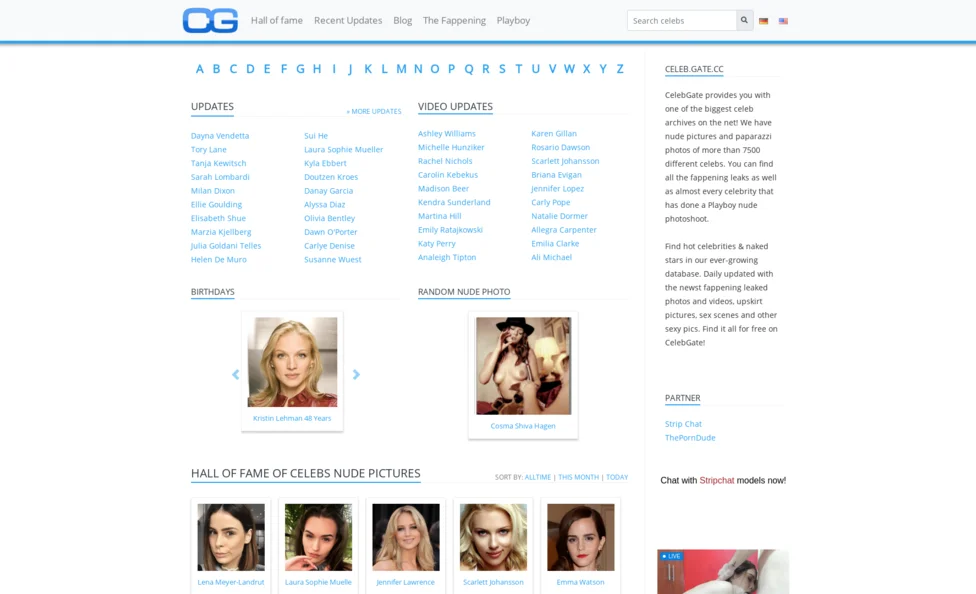 CelebGate screenshot