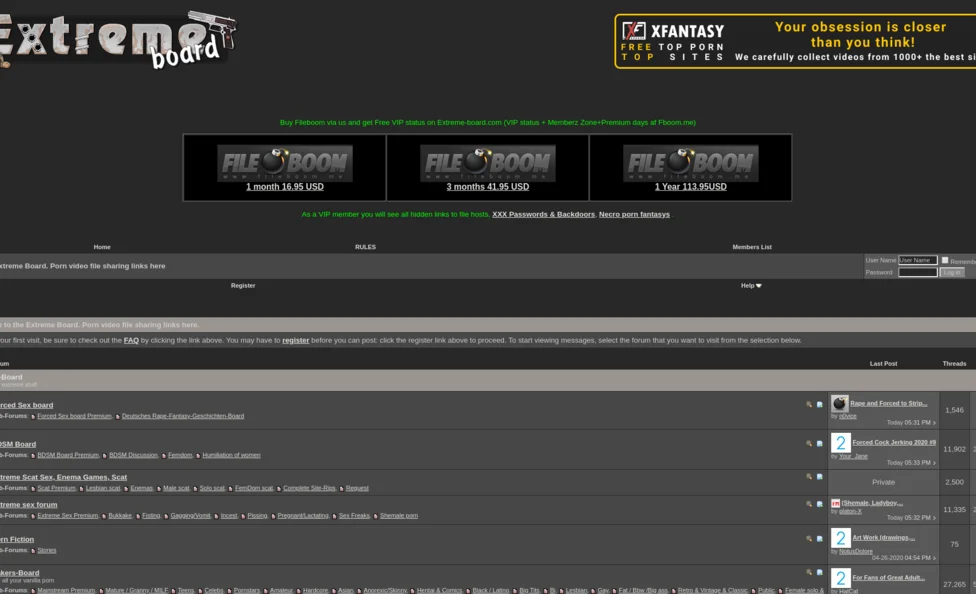 Extreme-Board screenshot