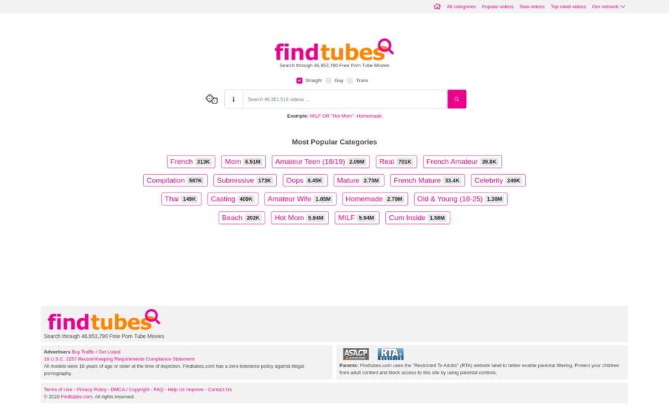 FindTubes screenshot