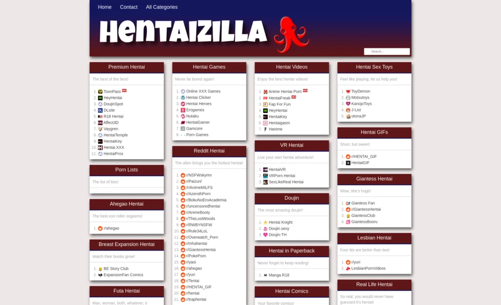Hentaizilla screenshot