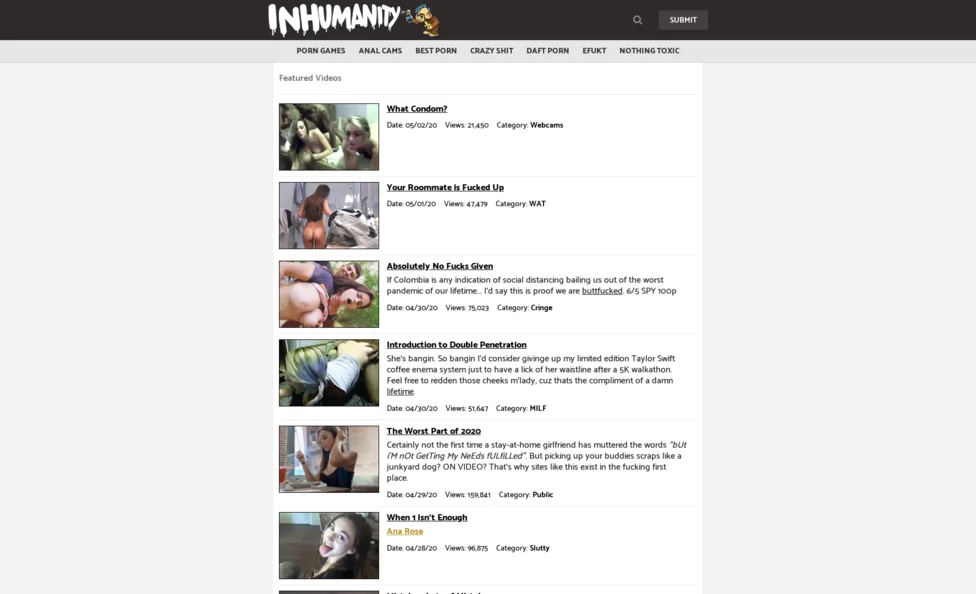 Inhumanity screenshot