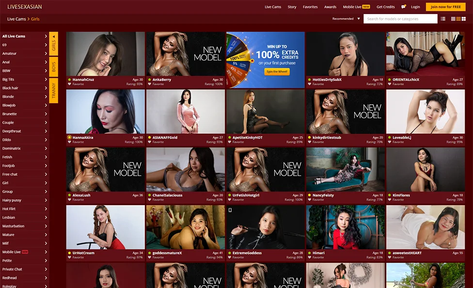 LiveSexAsian screenshot