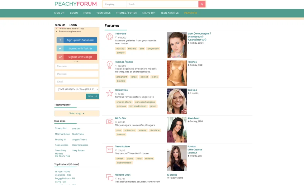 PeachyForum screenshot