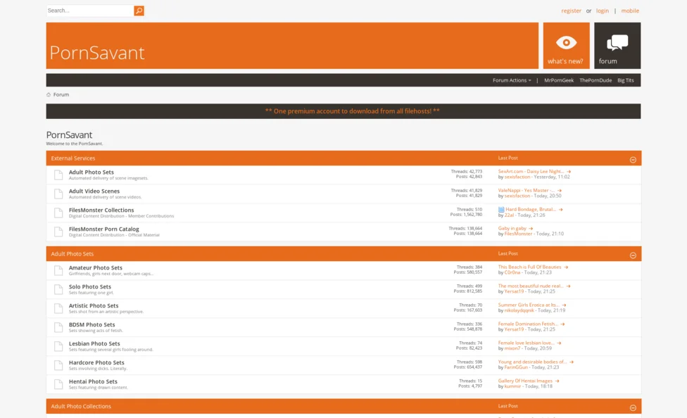 PornSavant screenshot