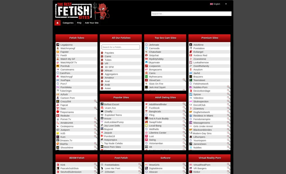 The Best Fetish Sites screenshot
